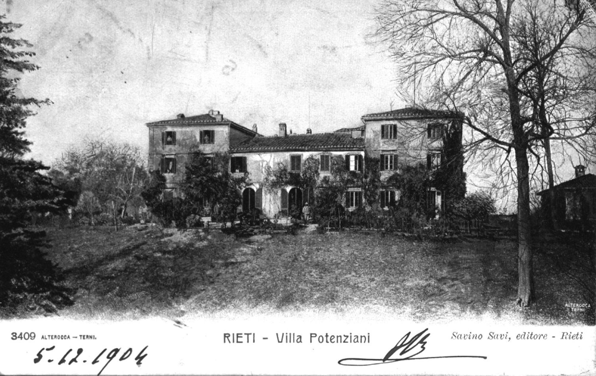 Park Hotel Villa Potenziani Rieti Exteriér fotografie